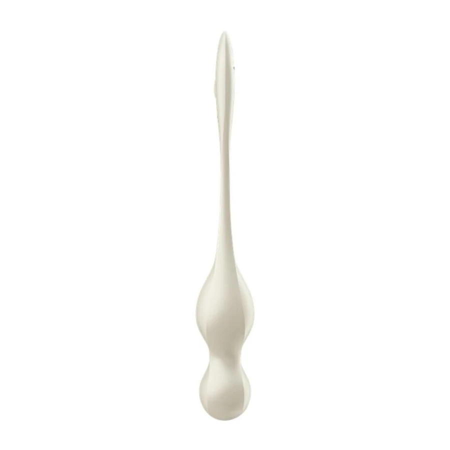 SATISFYER - LOVE BIRDS VIBRATING KEGEL BALLS VALKOINEN